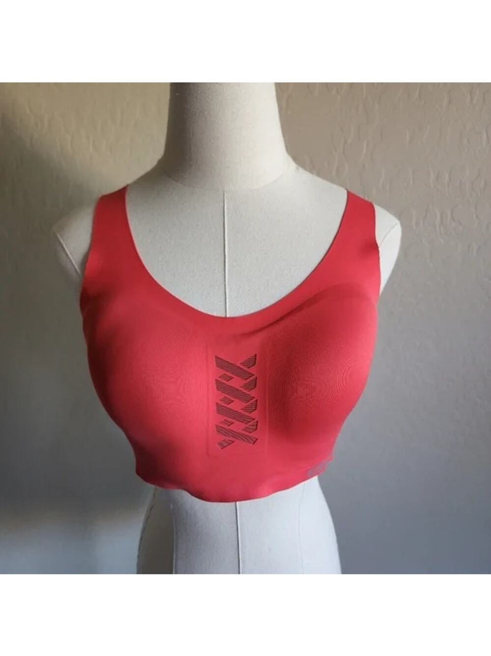 Victorias Secret SPORT Salmon Pink Racerback Bra Size 34B